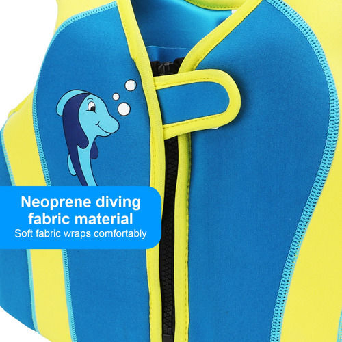 Chaleco De Natación Para Niños Para Rafting Surf S Azul