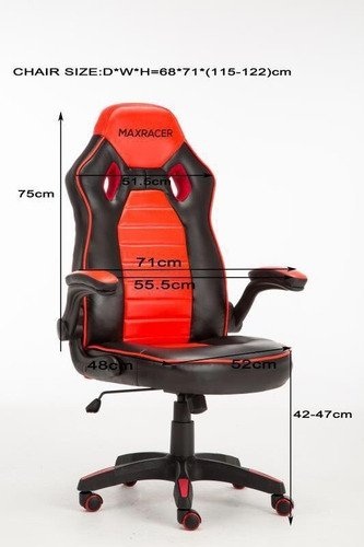 Silla Gamer Maxeco Negra Fortnite Ps4 Xbox Pc 20%