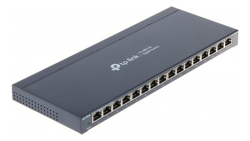 Switch Gigabit Poe+ Tp Link Tl-sg116p 16 Puertos Metalico