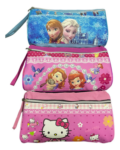 Cartera Infantil Doble Cierre Set X 3und