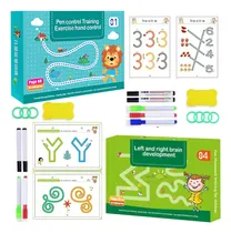 Comprar 2pz Libro Mágico De Juguetes Educativos Montessori Para Niño