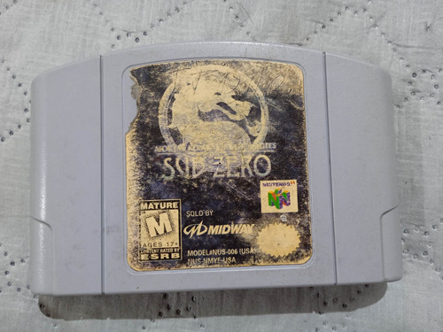 Mortal Combat Mythologies Subzero Original  - Nintendo 64