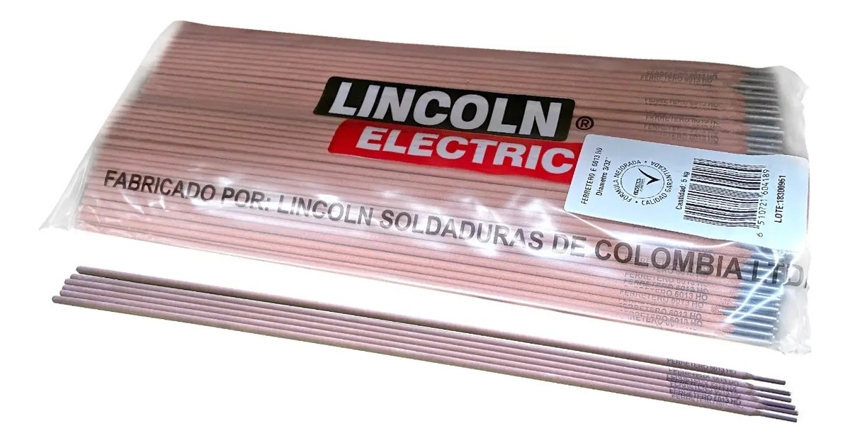 Electrodo Lincoln Ferretero E-6013 Ho 3/32 5kg