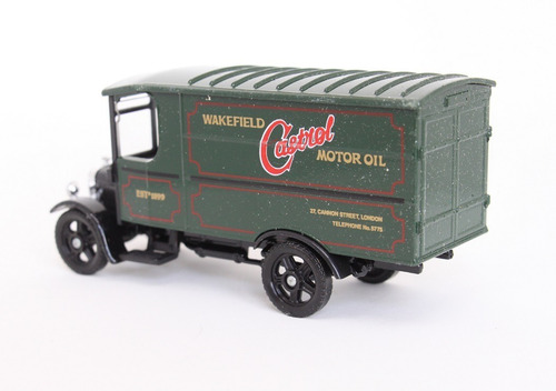 Imagem 3 de 4 de Calhambeque Furgão Entregas Castrol Oil Corgi Escala 1/43