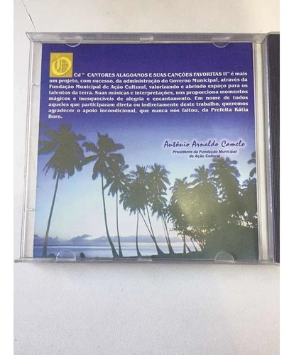 Cd Cantores Alagoanos E Suas Canções Favoritas 2 (Usado)