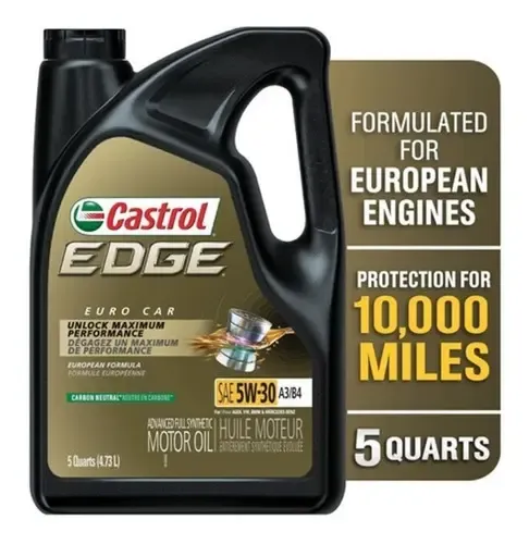 Óleo sintético Castrol Edge 5w30 A3/b4 4,73 litros | MercadoLivre