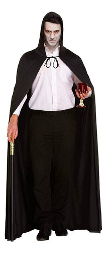 Capa De Terciopelo Capucha Capa Halloween Larga Para Adulto