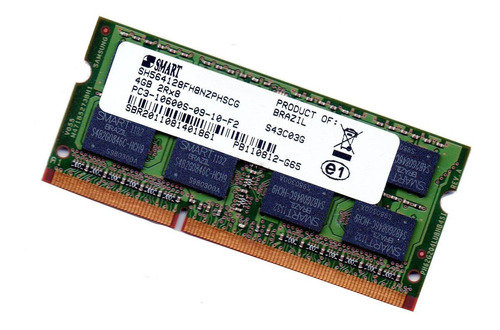 Memória RAM 4GB 1x4GB Smart SH564128FH8NZPHSCG