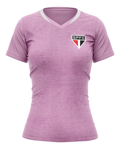 Camiseta São Paulo Licenciada Oficial Feminina Brook