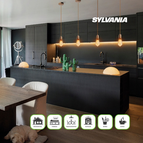 Bombillo Led Vintage Pera Sylvania Dimerizable 3.5w