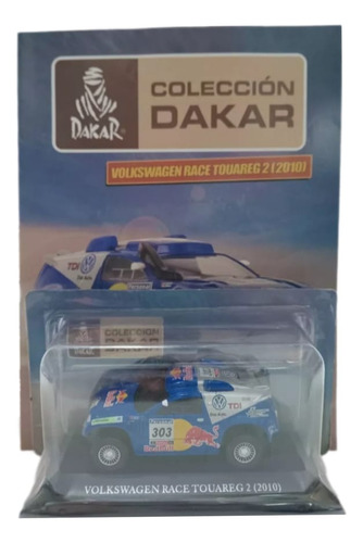 Auto Coleccion Dakar Volkswagen Race Touareg 2 2010