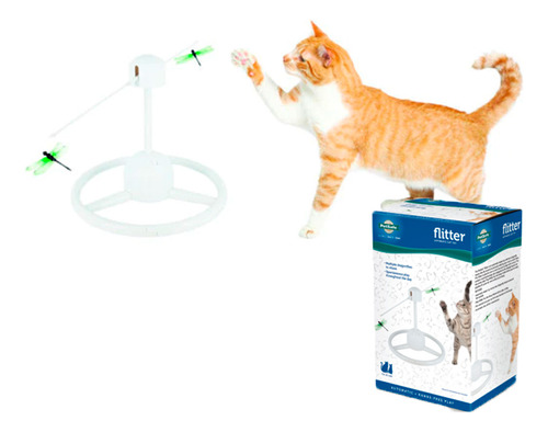 Juguete Para Gatos Atrapa Libélula Petsafe Flitter Toy