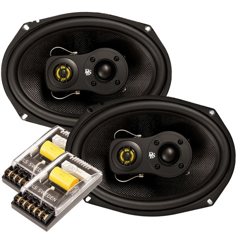 Parlantes 7x10 Dls Triaxial Con Crossover M 3710i 120w Rms