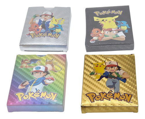 Mazo De 25 Cartas Compatibles Pokemon Genericas: Dorada -