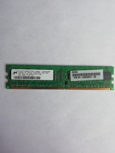 Memoria Ram Ddr2 4200u (533 Mhz) 1 Gb Para Pc