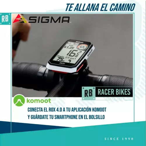 Ciclocomputadora Bicicleta Sigma Rox 4.0 Gps 30 Funciones