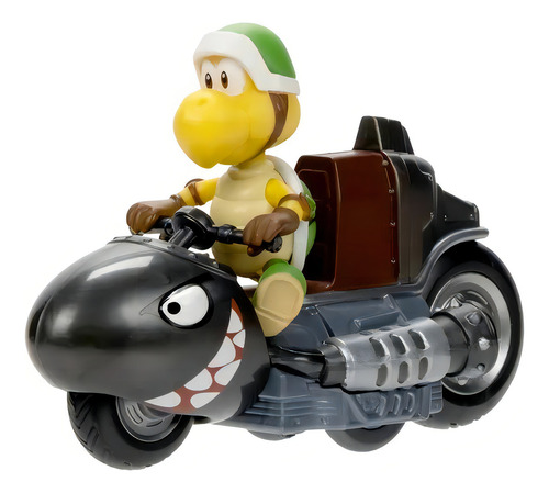 Super Mario Bros. La Pelicula Koopa Troopa Racer Con Figura Negro