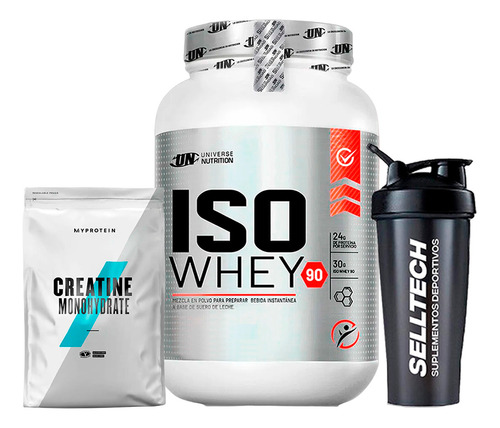 Iso Whey 90 1.1kg Cookies And Cream+creatina Myprotein 250gr