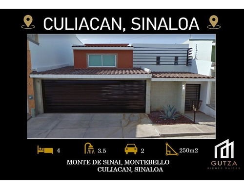 Venta De Casa Grande Con 4 Habitaciones En Montebello, Culiacan. Vmn |  MercadoLibre