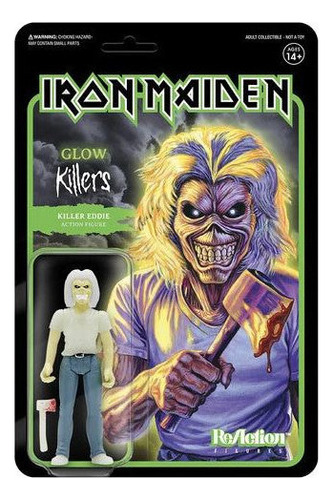 Figura Iron Maiden Super 7 Reaction Killer Eddie