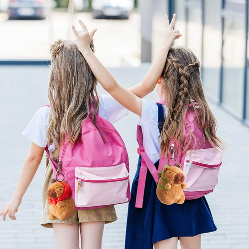 Llavero De Felpa Con Forma De Capibara Para Niños, 2 Unidade
