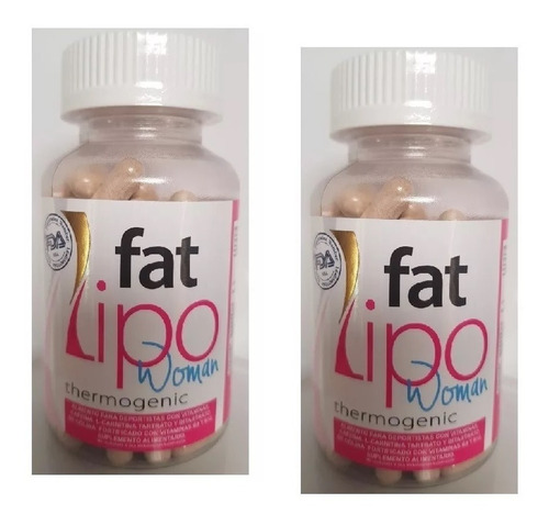 2 Fat Lipo Hombre O Mujer 120 Cap C/u  