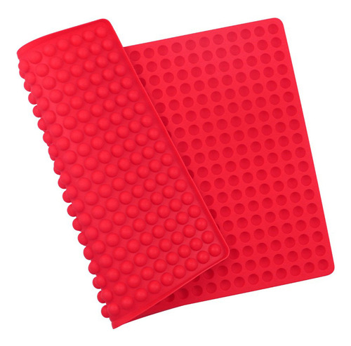 Molde De Silicona Mini Redondo Para Bolas De Chocolate Con 4