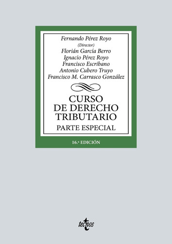 Imagen 1 de 1 de Libro Curso De Derecho Tributario