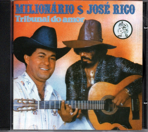 Cd Milionário E José Rico - Tribunal Do Amor - Vol. 12