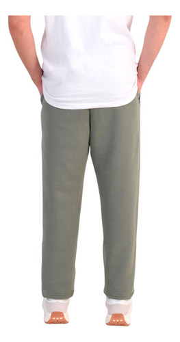 Pantalones Talles Especiales De Algodon Con Frisa Recto Duf