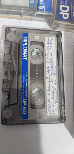 Fita Cassette Diplomat Dp 60 Usada