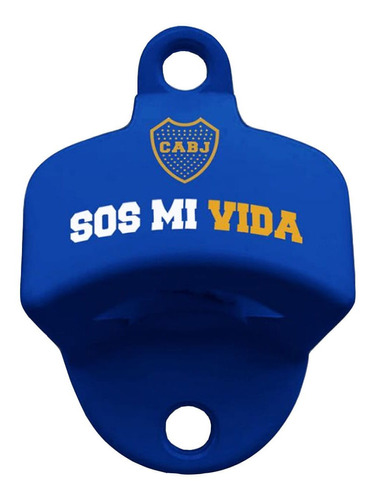 Destapador De Pared Boca Juniors Licencia Oficial