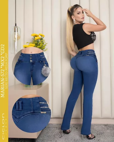 Pantalón Mezclilla Ciclon Corte Colombiano Bazar Lomas V