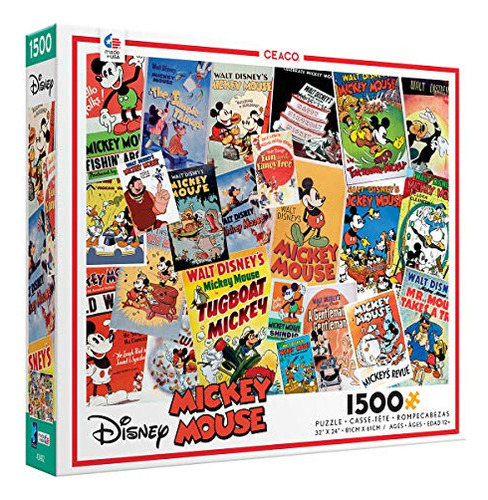 Ceaco Disneys Mickey Mouse Posteres Puzzle 1500 Piece