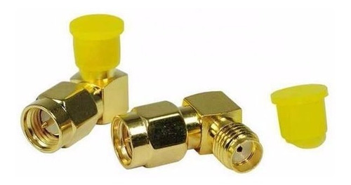 Conector Adaptador Sma Macho A Rp-sma Hembra Angulo Recto 90