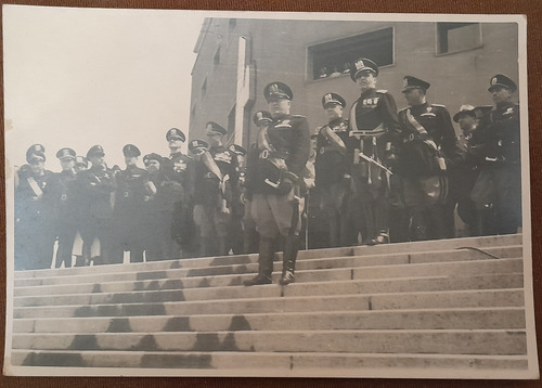 Foto Mussolini. Postal. Fascismo. Colección Piero.