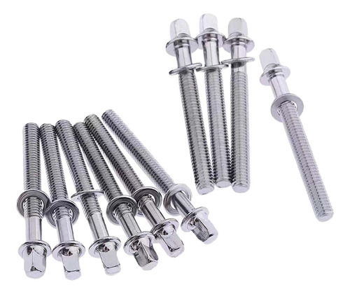 10x Accesorios De Tambor De Tornillo Apretado, 5 Mm X 50 Mm