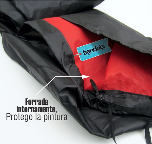 Imagen 6 de 7 de Pijama Para Moto Con Forro Sin Maletero Accesorio
