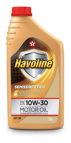 4 Oleo De Motor Havoline 10w30 Semi-sintético 1lt 
