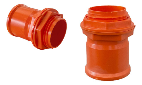 Terminal Pvc 32mm Con Tuerca Conduit / Tubería (pack 5)