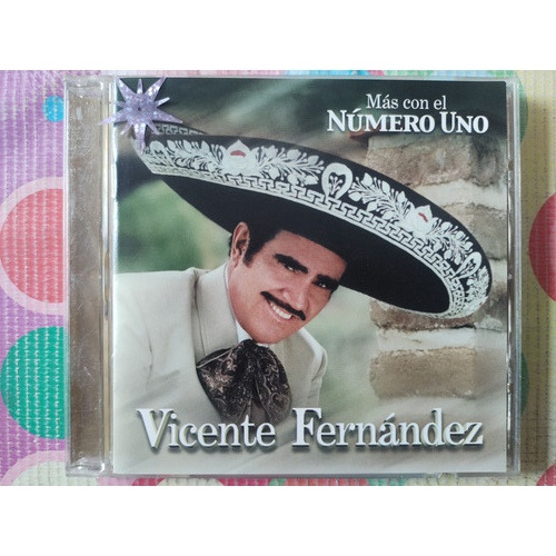 Vicente Fernández Cd Más Con El Número Uno Imp V 