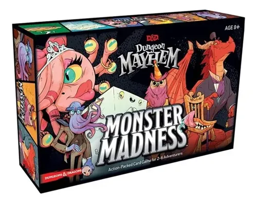 M D&d Dungeon Mayhem: Loucura De Monstros Épicos E Loucos