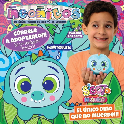 Neonato Distroller Ñeoñitosaurio Original Ñeoñito Nuevo!!