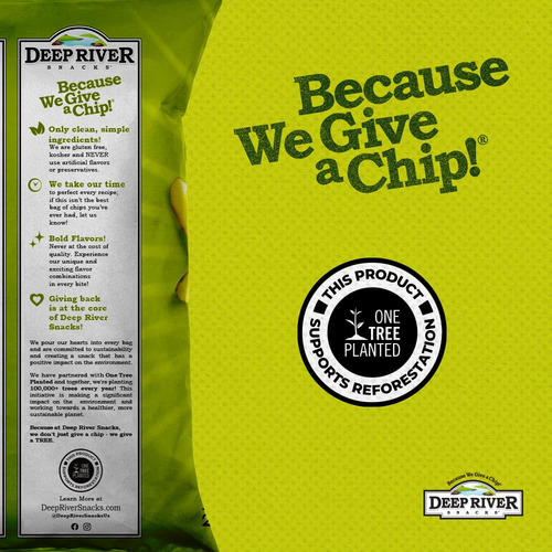Deep River Snacks New York Spicy Dill Pickle Kosher Y Patata