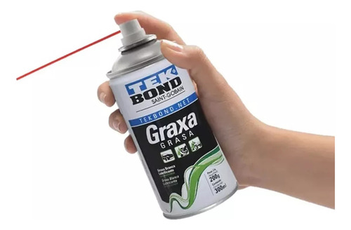 Kit Com 2 Graxas Branca Multiuso Tek Bond 300ml 200g