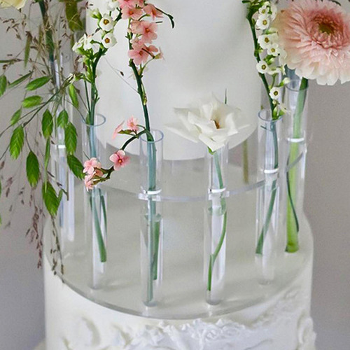 Soporte Acrílico Transparente Para Pastel, Soporte Para