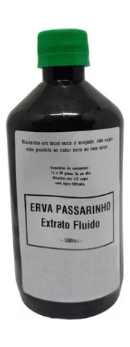 Extrato Fluido De Erva Passarinho - Com 500ml