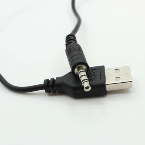 Conector De Audio Auxiliar Macho De 3,5 Mm A Usb 2.0 Cable D