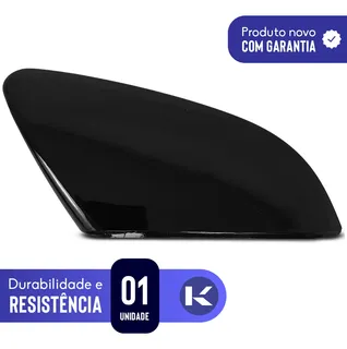 Capa Retrovisor Sem Furo Pisca Civic 2017 A 2021 Black Piano