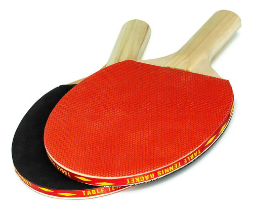 Kit De 2 Raquetas De Tenis De Mesa, Red Retráctil Lisa,